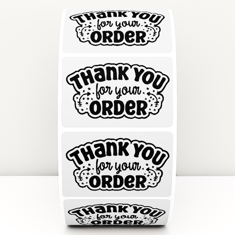 Thank You For Your Order Stickers Labels Packaging Small Business - Picture 11 of 11